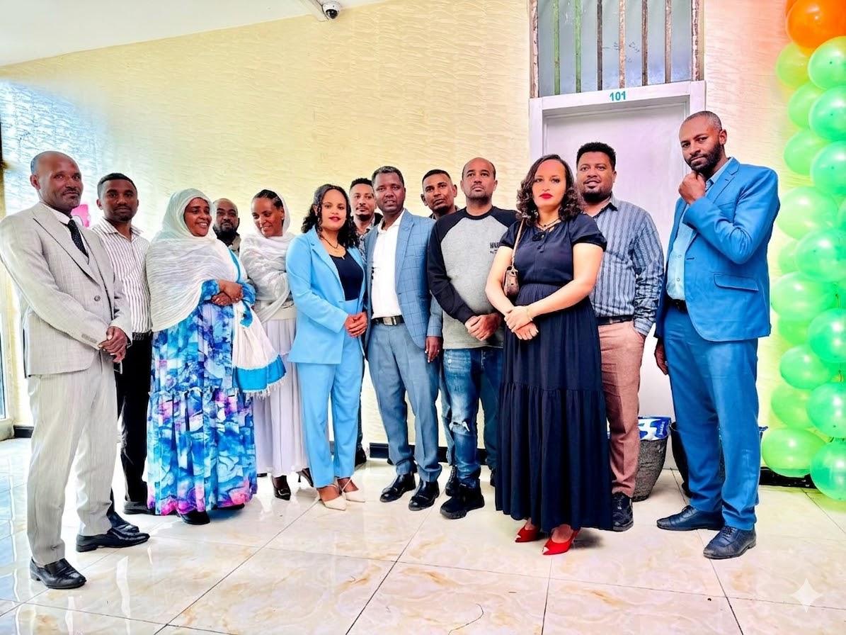 Founding members of Tederash SACCO in Addis Ababa, Ethiopia